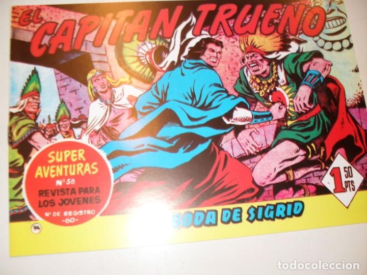 Tebeos: FACSIMIL el capitan trueno 94.(de 618)editorial bruguera,a&ntilde;o 1956..IMPECABLE.