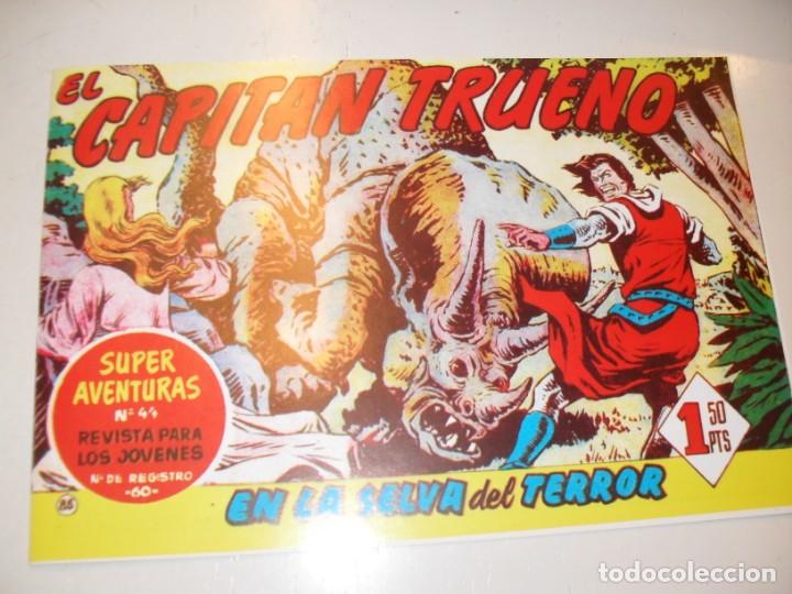 Tebeos: FACSIMIL el capitan trueno 85.(de 618)editorial bruguera,a&ntilde;o 1956..IMPECABLE.