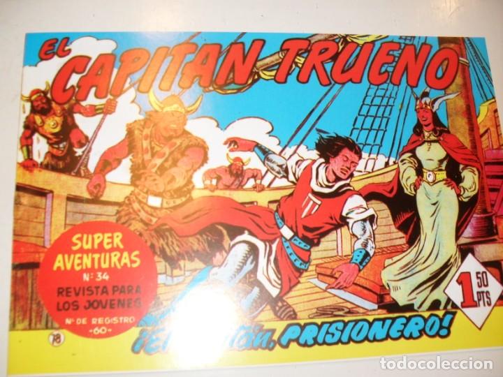Tebeos: FACSIMIL el capitan trueno 78.(de 618)editorial bruguera,a&ntilde;o 1956..IMPECABLE.
