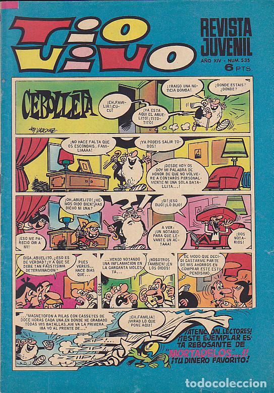Tebeos: COMIC COLECCION TIO VIVO N&ordm; 535 - Foto 1