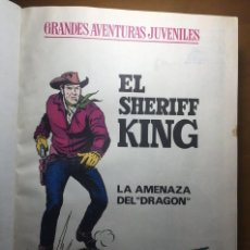 Tebeos: EL SHERIFF KING 25 PRIMEROS TÍTULOS GRANDES AVENTURAS JUVENILES 1º EDICIÓN BRUGUERA. Lote 314096138