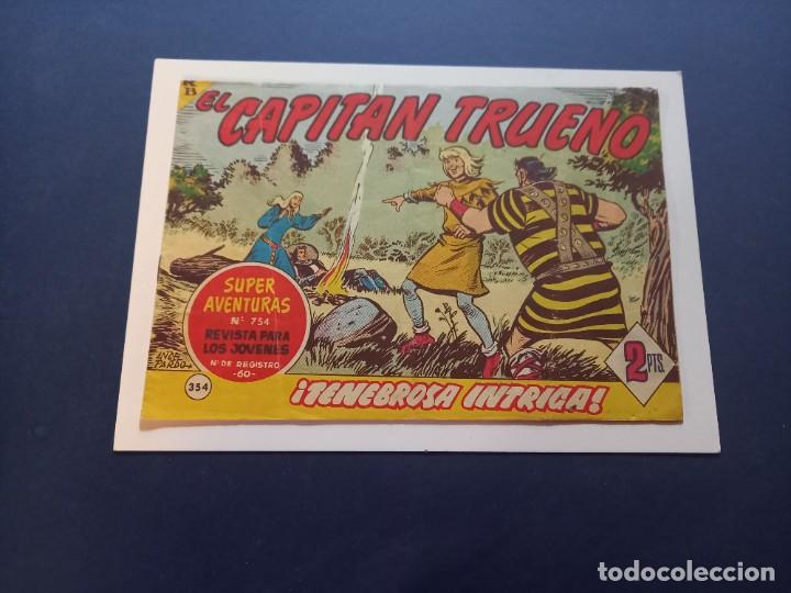 Tebeos: EL CAPITAN TRUENO N&ordm; 354 ORIGINAL - Foto 1