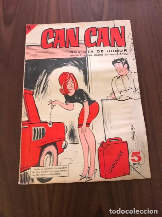 Tebeos: CAN CAN N&ordm; 150 , 5 PTS , 2&ordf; &Eacute;POCA , EDITORIAL BRUGUERA