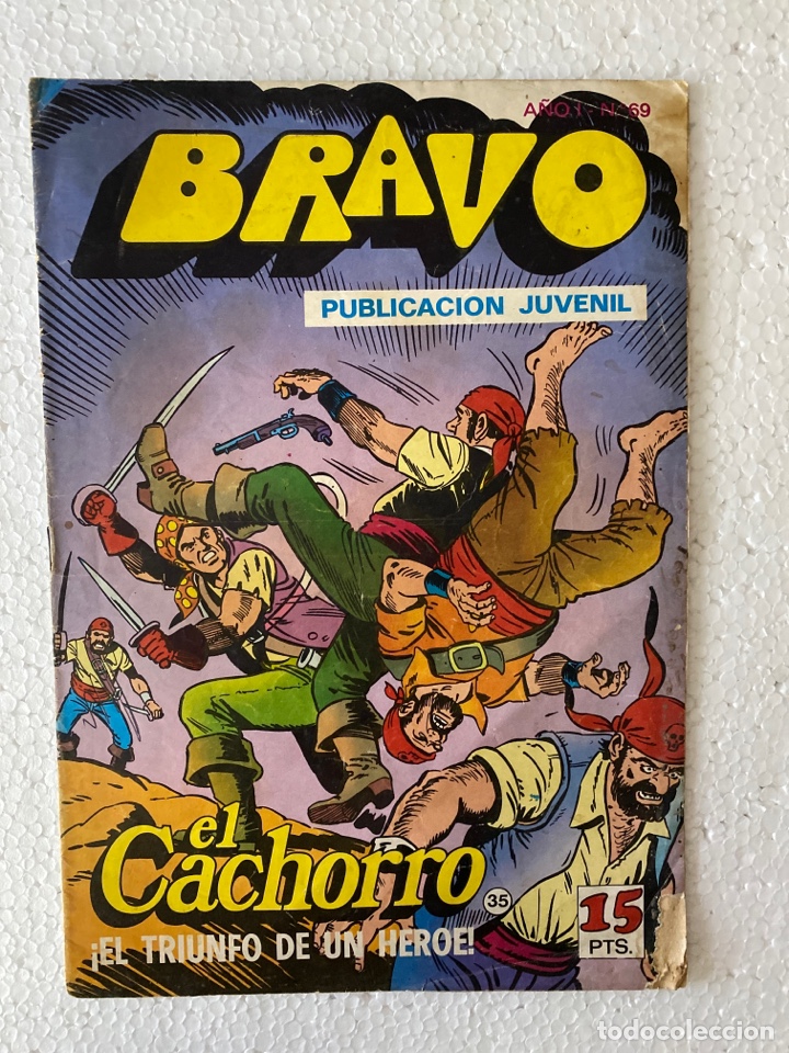 Tebeos: BRAVO 69 / EL CACHORRO 35 - BRUGUERA - Foto 1