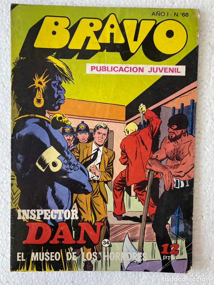 Tebeos: BRAVO 68 / INSPECTOR DAN 34 - BRUGUERA - Foto 1