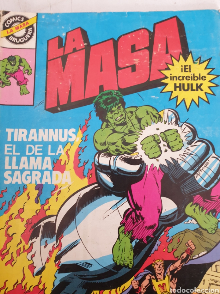 Tebeos: LA MASA COMICS BRUGUERA. NUMEROS 7 Y 14 - Foto 2