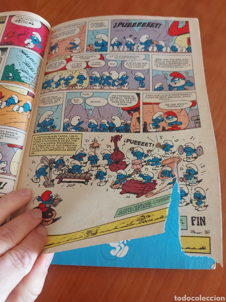 Tebeos: N&uacute;m 3 Los pitufos Colecci&oacute;n Ole Bruguera 1982 - Foto 5