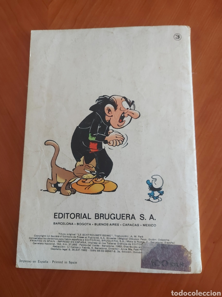 Tebeos: N&uacute;m 3 Los pitufos Colecci&oacute;n Ole Bruguera 1982 - Foto 7