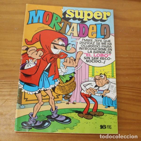 Tebeos: SUPER MORTADELO 9, CROMOS AUTO PILEN. - Foto 1