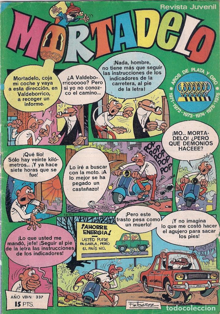 Tebeos: Mortadelo Semanal n&ordm; 337 - Foto 1