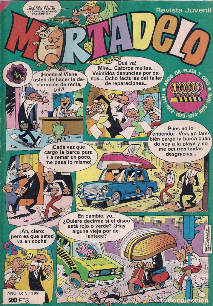Tebeos: Mortadelo Semanal n&ordm; 389 - Foto 1