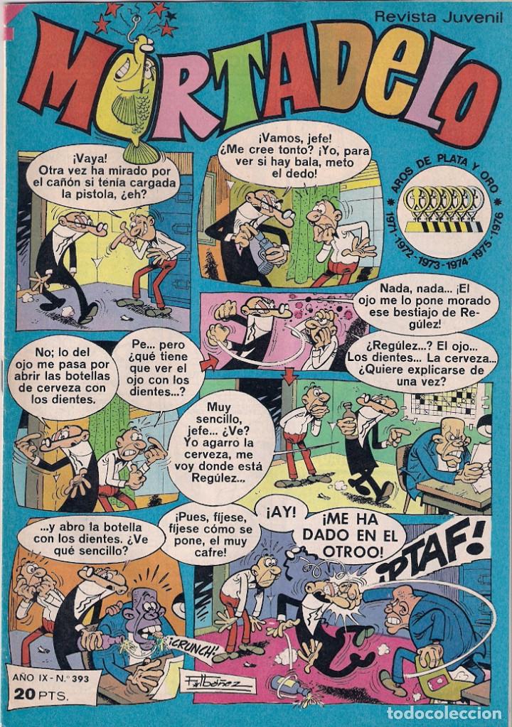 Tebeos: Mortadelo Semanal n&ordm; 393 - Foto 1
