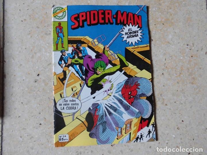 Tebeos: SPIDERMAN N&ordm; 34 COMICS BRUGUERA - Foto 1