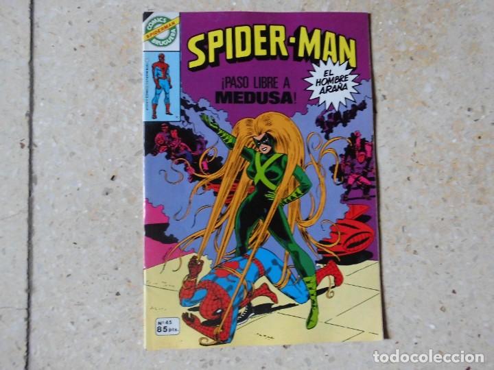 Tebeos: SPIDERMAN N&ordm; 45 COMICS BRUGUERA - Foto 1