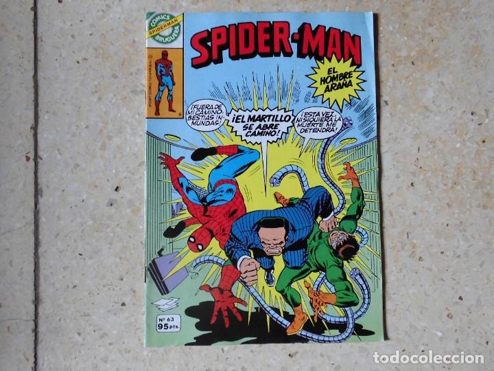 Tebeos: SPIDERMAN N&ordm; 63 COMICS BRUGUERA - Foto 1