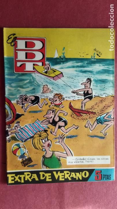 Tebeos: EL DDT EXTRA DE VERANO 1961 ORIGINAL COMO NUEVO - Foto 1