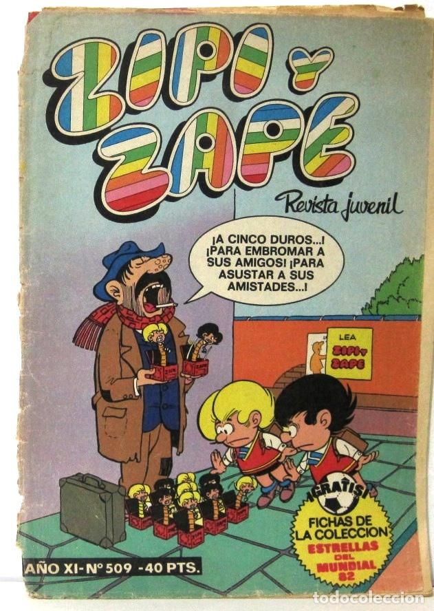 Tebeos: ZIPI Y ZAPE - A&Ntilde;O XI - N&ordm; 509 - COMIC - Foto 1