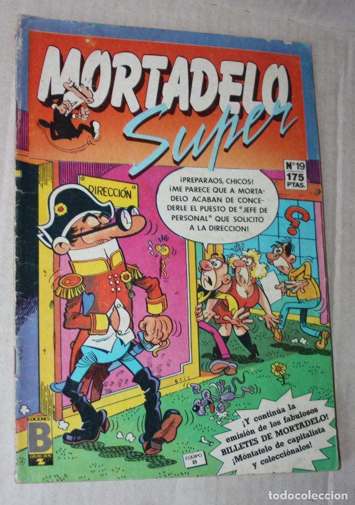 Tebeos: SUPER MORTADELO - N&ordm; 19 - EDICIONES B. - Foto 1