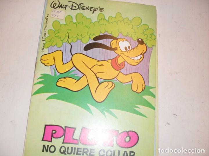 Tebeos: CUENTOS WALT DISNEY 12 :PLUTO NO QUIERE COLLAR.ediciones bruguera,a&ntilde;o 1984..