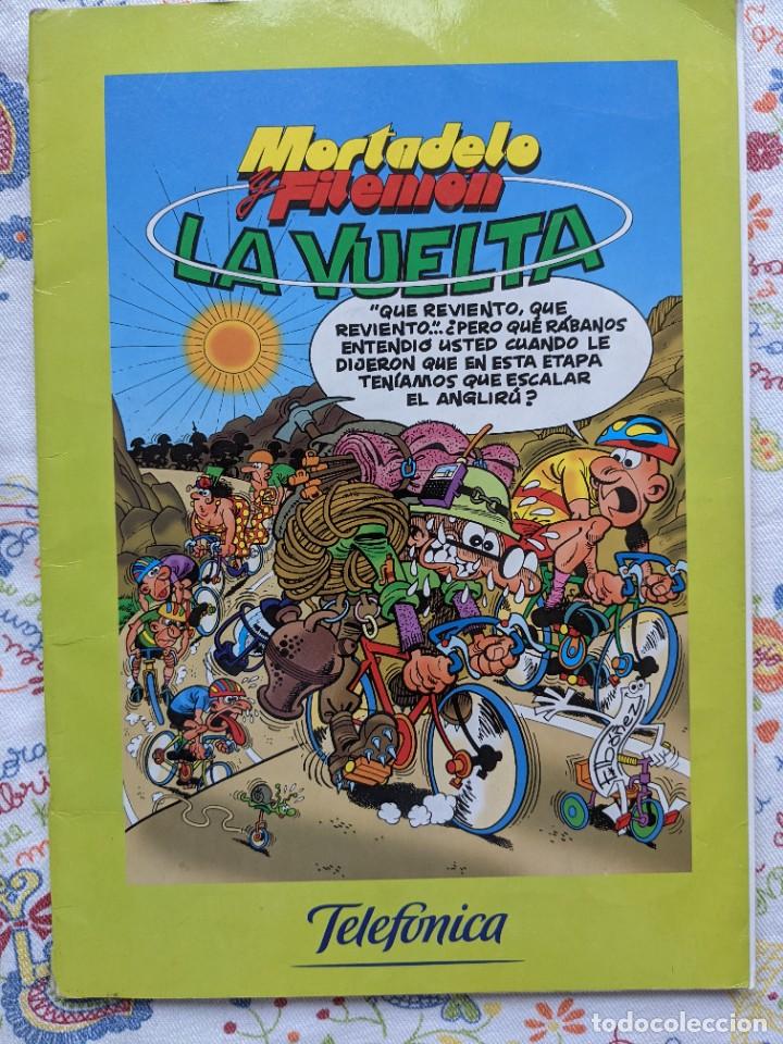 Tebeos: MORTADELO Y FILEMON - LA VUELTA - OBSEQUIO TELEFONICA - Foto 1