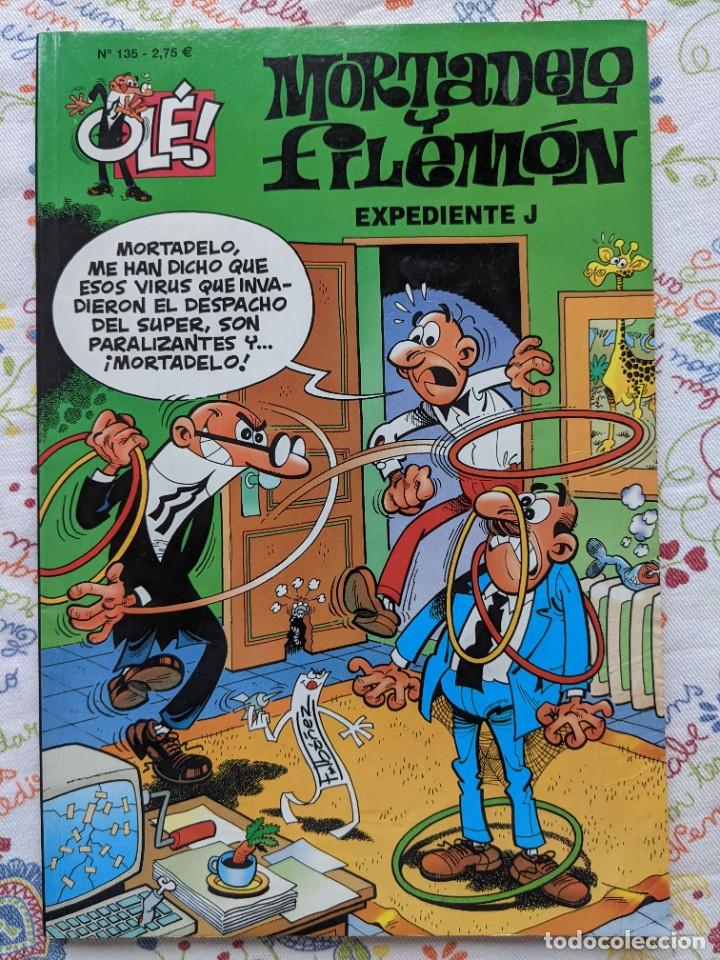 Tebeos: MORTADELO Y FILEMON - EXPEDIENTE J - N&ordm; 135 - Foto 1