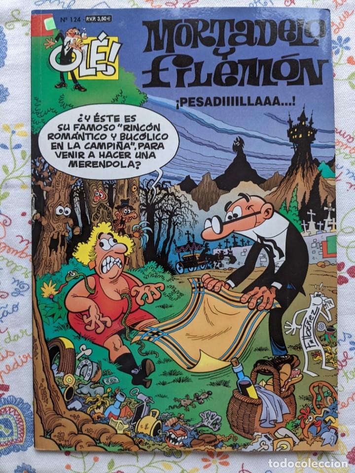 Tebeos: MORTADELO Y FILEMON - &iexcl;PESADILLA...! - N&ordm; 124 - Foto 1