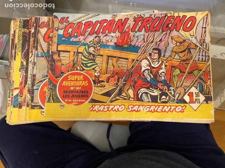Livros de Banda Desenhada: LOTE CAPITAN TRUENO 35 TEBEOS BUEN ESTADO DEL 143 AL 303 RELACION EN DESCRIPCION SE VENDEN SUELTOS