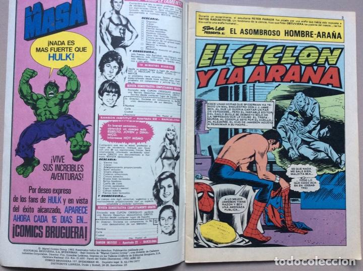Tebeos: SPIDERMAN BRUGUERA N&Uacute;MERO 48 - Foto 2