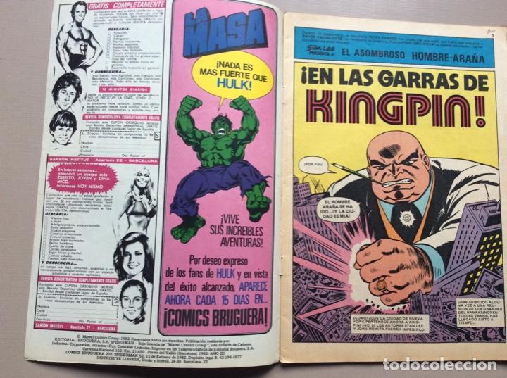 Tebeos: SPIDERMAN BRUGUERA N&Uacute;MERO 52 - Foto 2