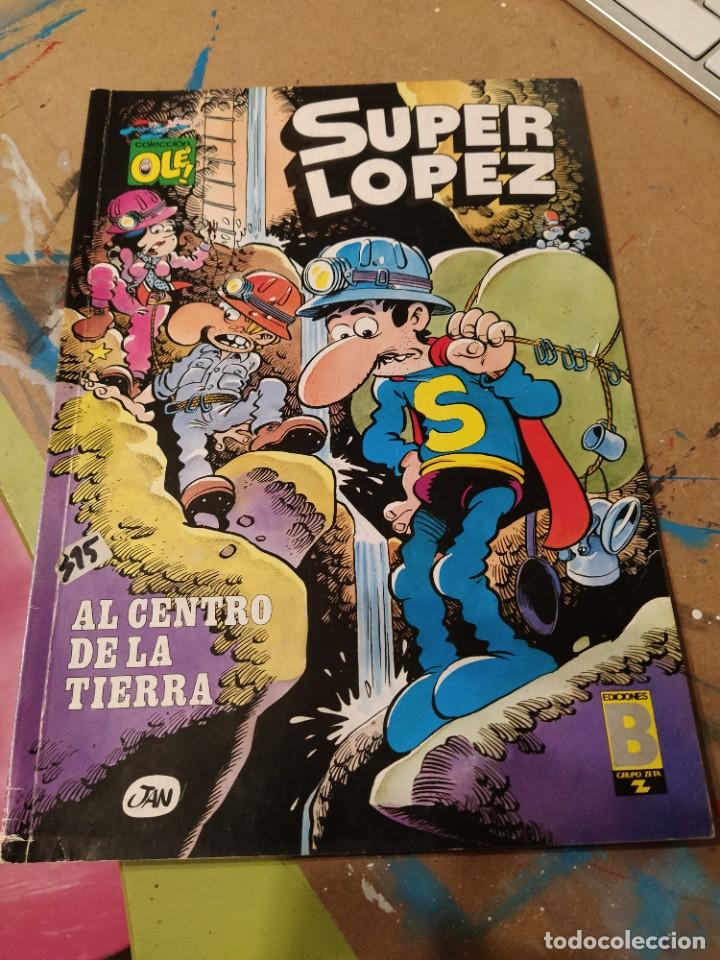 Tebeos: Superl&oacute;pez - Al centro de la tierra (OLE 10) - Foto 1