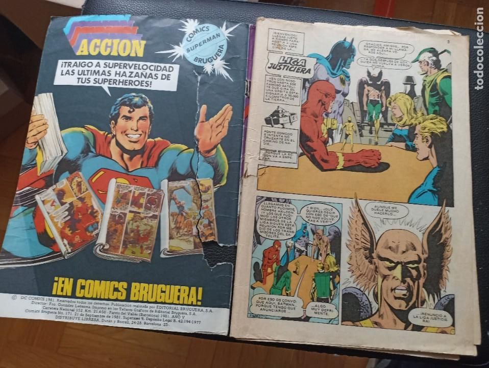 Tebeos: SUPERMAN. N&ordm; 9. SUPERASES COMICS BRUGUERA - Foto 5