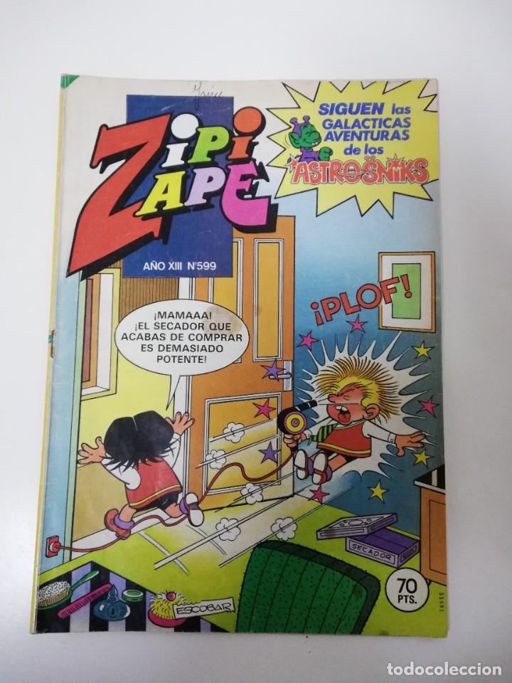 Tebeos: TEBEO ZIPI Y ZAPE EDITORIAL BRUGUERA N&ordm; 599 - Foto 1