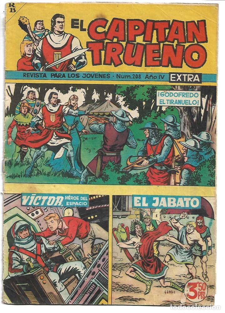 Tebeos: EL CAPITAN TRUENO EXTRA - NUMERO 208- ORIGINAL - Foto 1