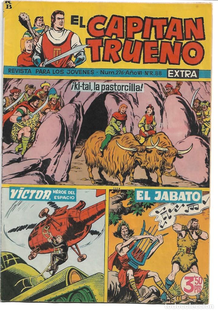 Tebeos: EL CAPITAN TRUENO EXTRA - NUMERO 276- ORIGINAL - Foto 1