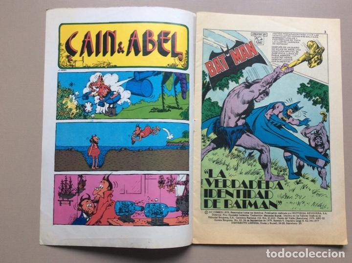 Tebeos: BATMAN BRUGUERA N&Uacute;MERO 4 - Foto 2