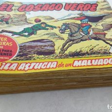 Tebeos: EL COSACO VERDE ORIGINALES 1960 EDI. BRUGUERA - 68 TEBEOS, VER PORTADAS. Lote 322800778