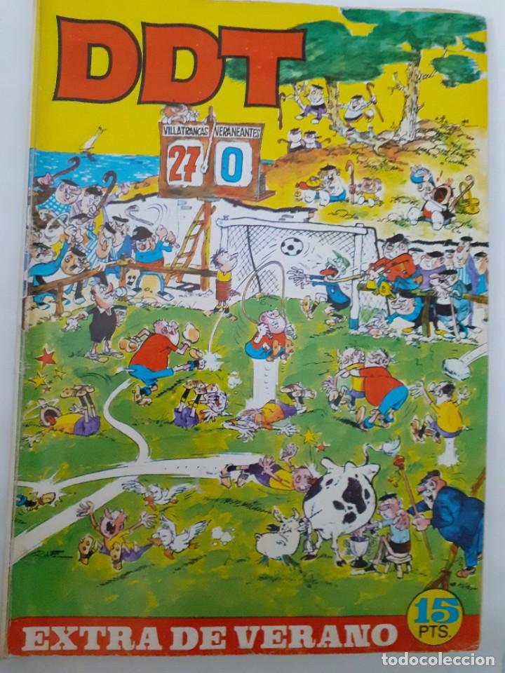 Tebeos: DDT- EXTRA VERANO- 1969-AST&Eacute;RIX-ANACLETO-ASPIRINO-DON PELMAZO-DOMING&Oacute;N-BUENO-DIF&Iacute;CIL-LEA-6429