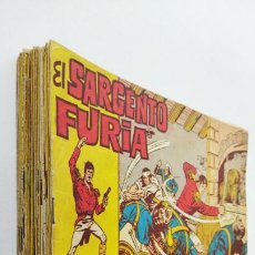 Tebeos: EL SARGENTO FURIA 31 NºS ORIGINALES 1962 BRUGUERA - 1 A 22, 24 A 26, 29,30,32,33,34,35