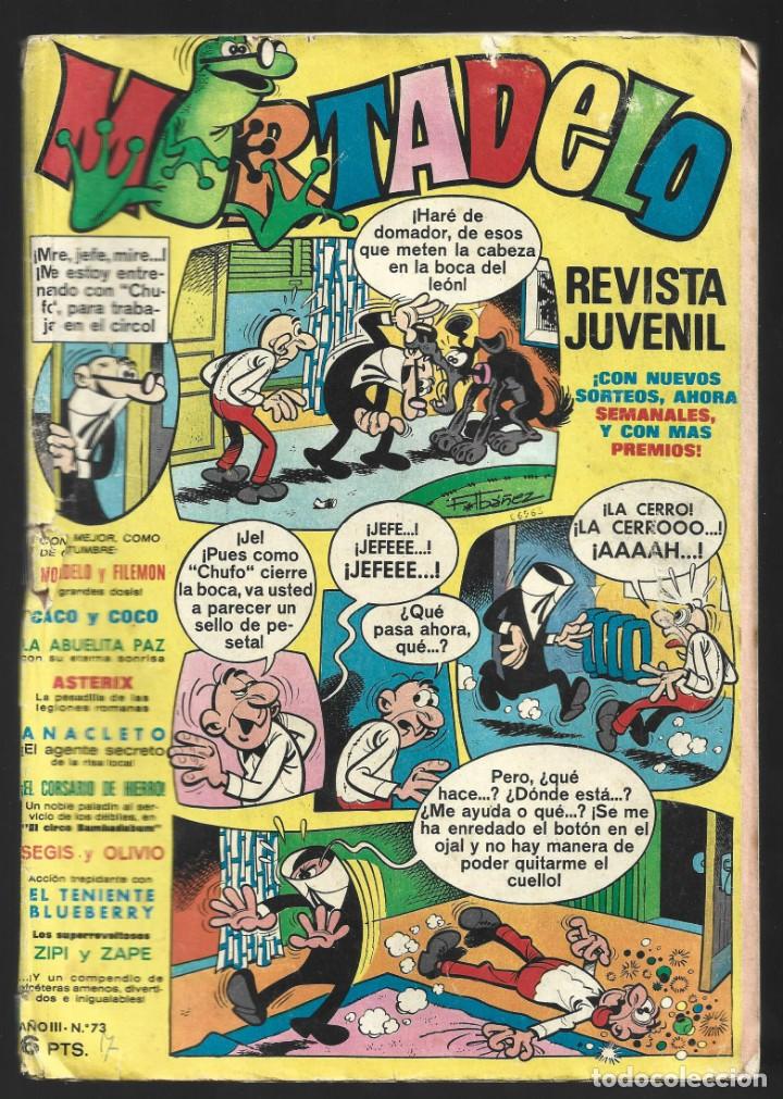 Tebeos: 1 COMIC MORTADELO A&Ntilde;O III NUM. 73 - Foto 1