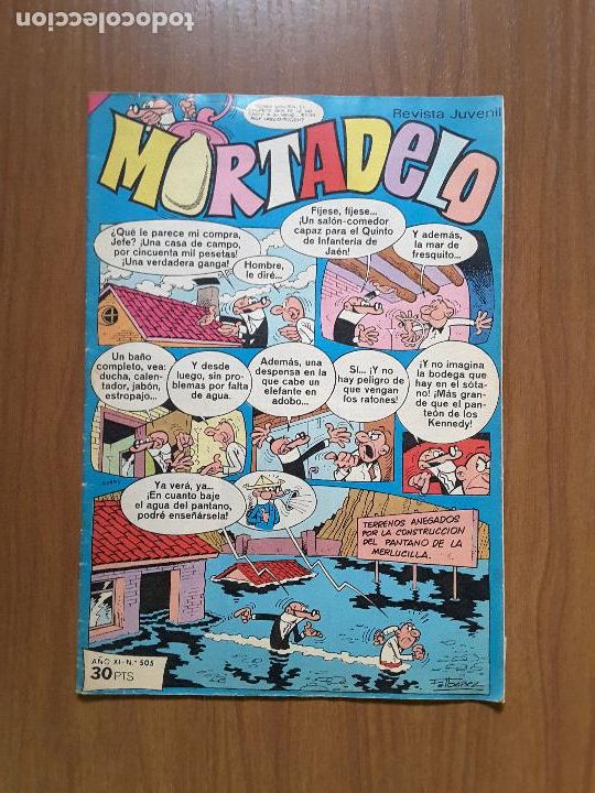 Tebeos: Mortadelo 505. Bruguera. - Foto 1