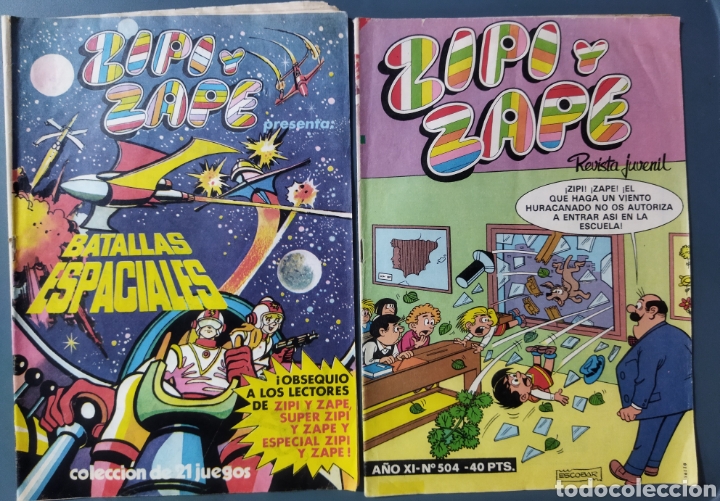 Tebeos: Lote de 17 ZIPI y ZAPE - Foto 8
