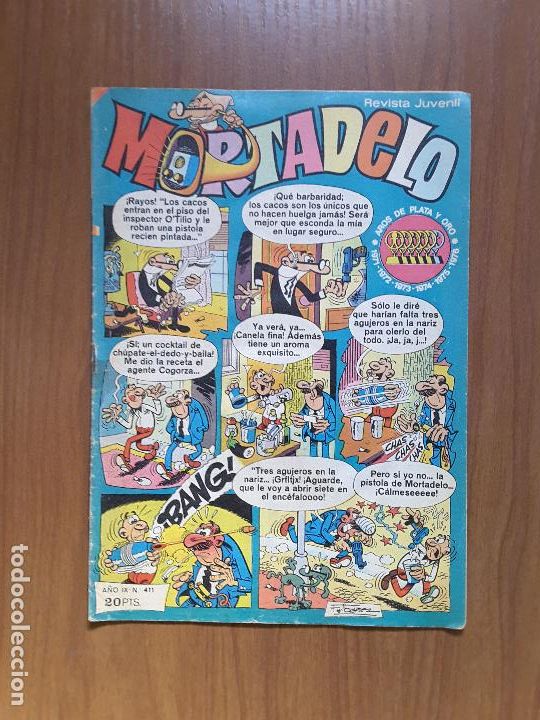 Tebeos: Mortadelo 411. Bruguera. - Foto 1