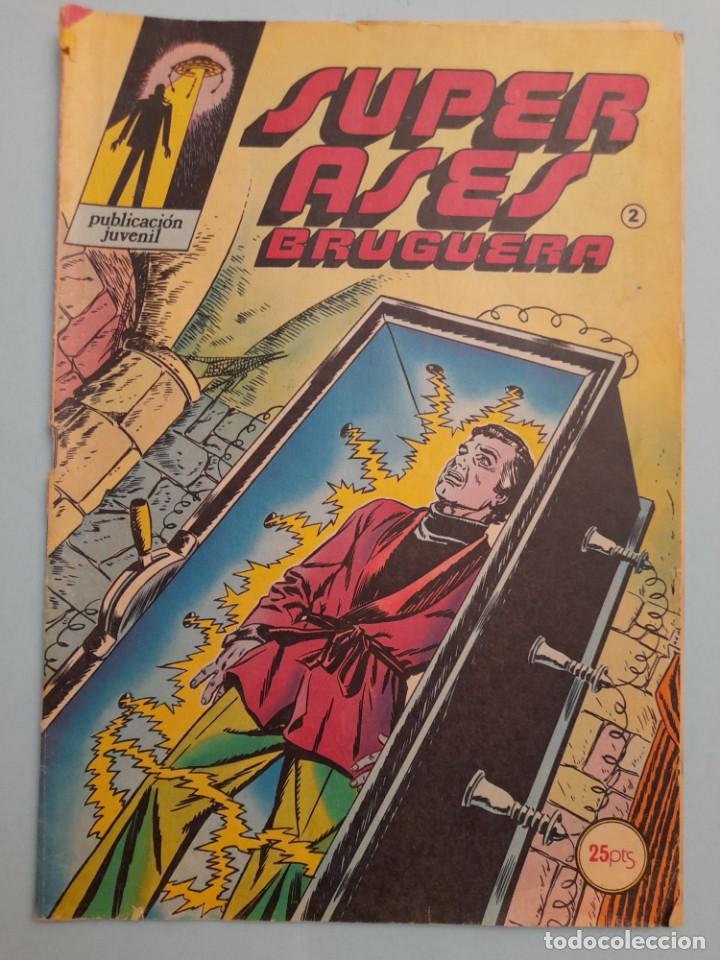 Tebeos: Comic SUPER ASES BRUGUERA n&ordm; 2, - Foto 1
