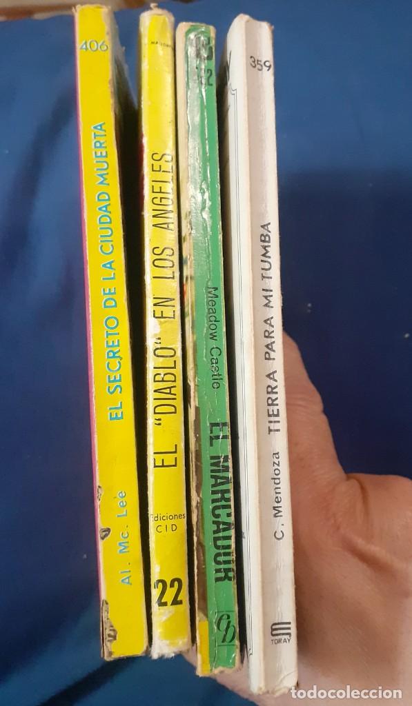 Tebeos: lote de 4 novelas del Oeste finales de los 60 - Foto 5