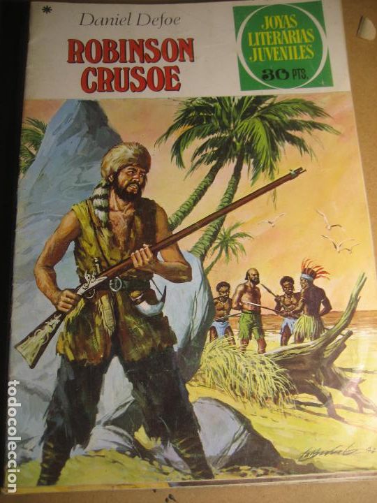 Tebeos: Robinson Crusoe. N&ordm; 53. Daniel Defoe. 1978 - Foto 1