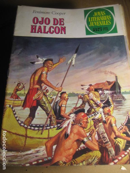 Tebeos: Ojo de Halcon. N&ordm; 46. Fenimore Cooper. 1979 - Foto 1