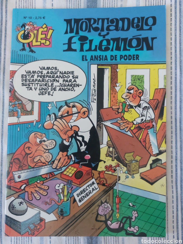Tebeos: Mortadelo y Filem&oacute;n Ol&eacute; El ansia de poder n &deg;10 - Foto 1