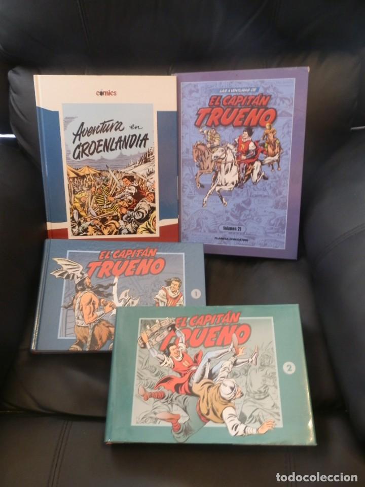 Tebeos: 4 tomos de la colecci&oacute;n del Capit&aacute;n Trueno - Foto 1