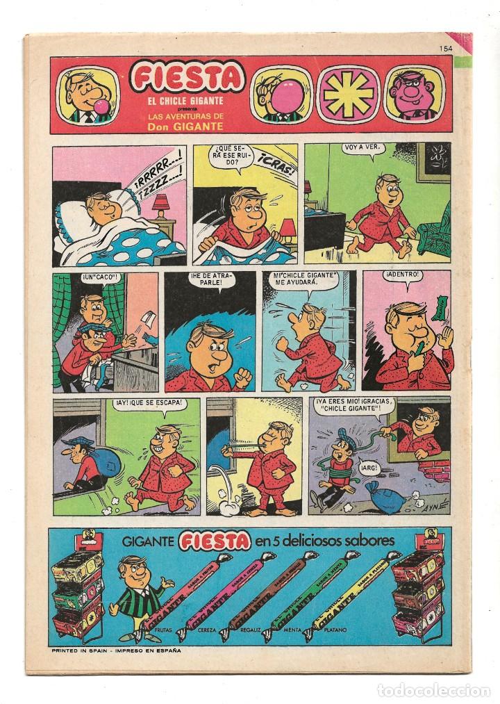 Tebeos: MORTADELO N&ordm; 154 - BRUGUERA 1973 - Foto 2