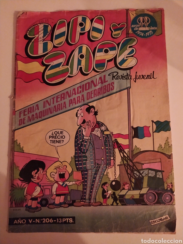 Tebeos: Zipi zape n&uacute;mero 206 - Foto 1